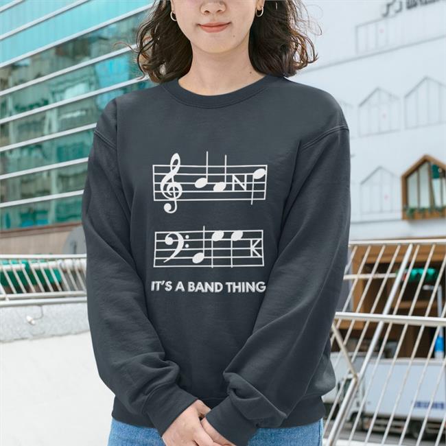 Threatening Music Notation It's A Band Thing Shirt Threat Notation