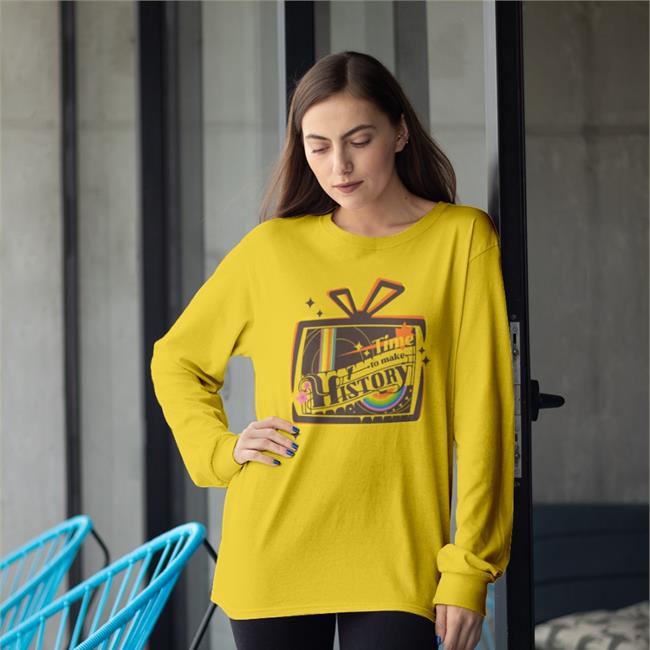 Time To Make History Sweatshirt Eighty Sixed Merch Persona Central
