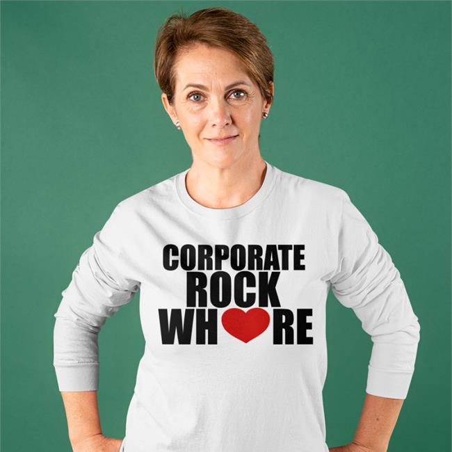 Corporate Rock Where Heart Tee Shirt