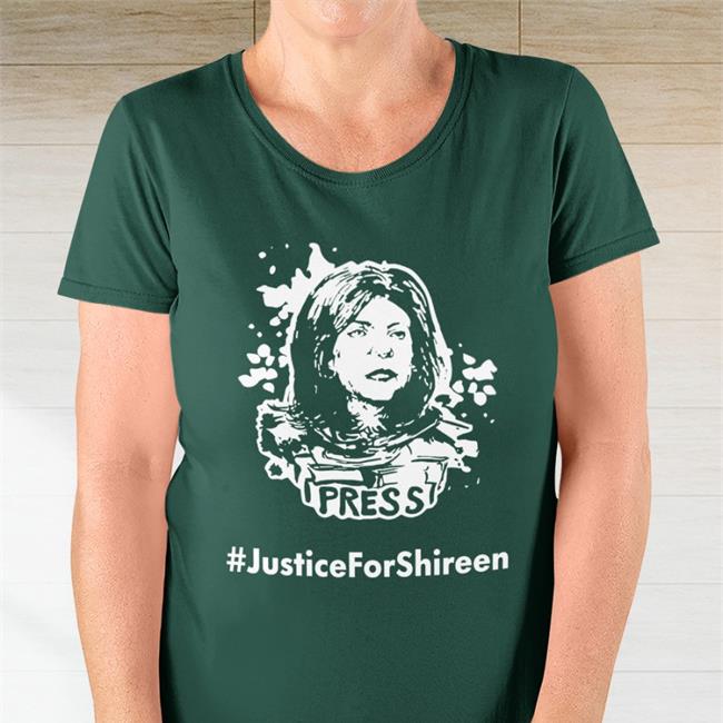 Shireen Abu Akleh Justice For Shireen T Shirt