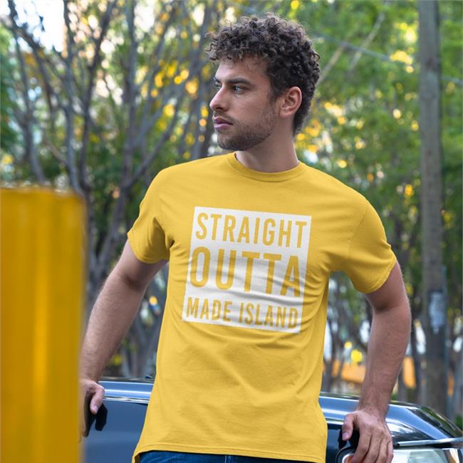 Straight Outta Made Island Long Sleeve Respectful Memes