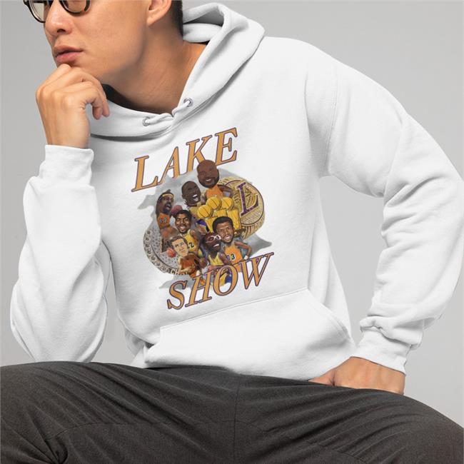 LeBron James The Lake Show TShirt Los Angeles Lakers Lakers Lead