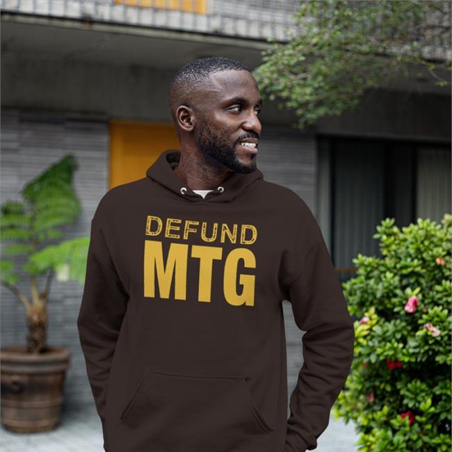 Iamgabesanchez Store Defund Mtg Sweatshirt Gabe Sanchez Marcus Flowers