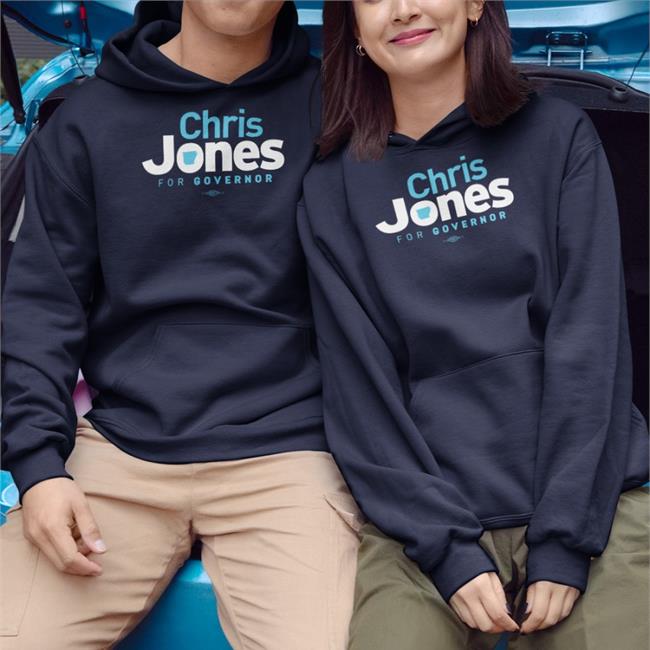 Chris Jones For Governor Merch Chris Jones For Governor Tee Shirt Will Watson