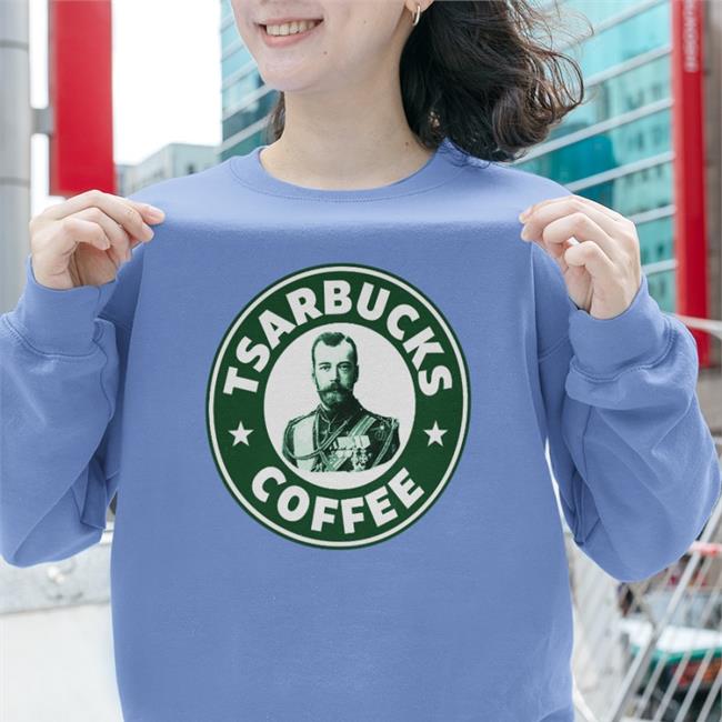 Tsarbucks Coffee Tee Russian Nina Byzantina