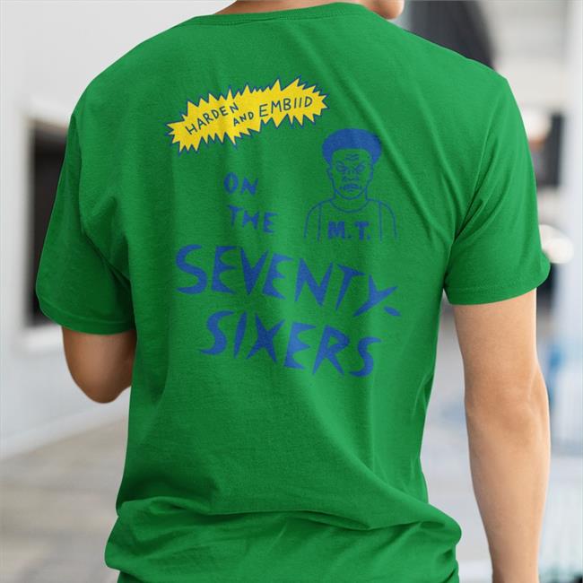Cookies Hoops Store The James And Joel Experience Harden And Embiid On The Seventy Sixers Shirts
