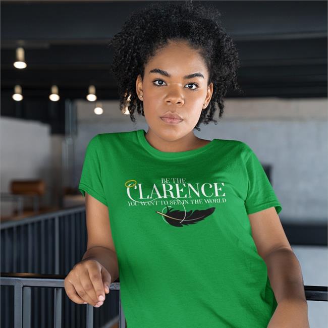 Stands Shop Be The Clarence You Wan To See In The World Hooded Sweatshirt Rachel Miner