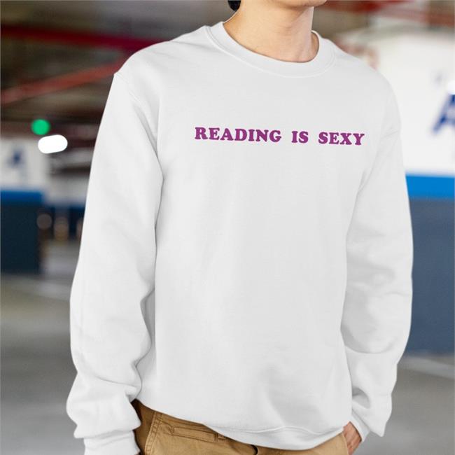Reading Is Sexy Shirts Romantic Blue Merch