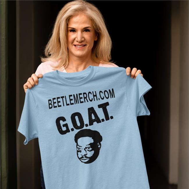 Beetlemerch.com GOAT Simply The G.O.A.T. Shirt White Beetlejuice Green