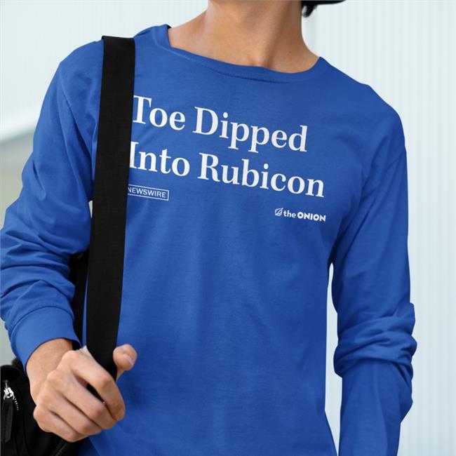 Toe Dipped Into Rubicon Tee