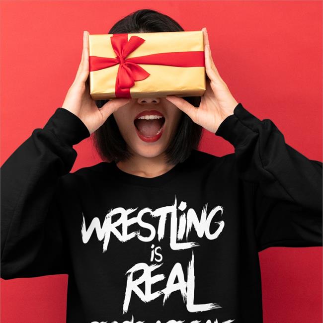 Brittni Sacco Wrestling Is Real People Are Fake T Shirts