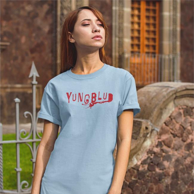 Yungblud Pink Yungblud Logo Sweatshirt Yungblud Merchandise
