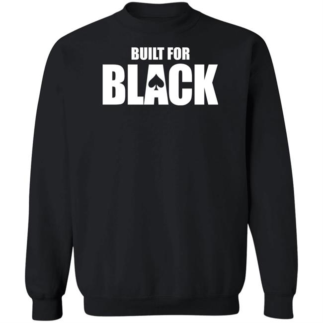 Built For Black Sweatshirt Blacked Mindset