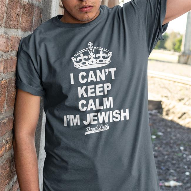 I Can't Keep Calm I'm Jewish Bagel Deli Denver Hoodie