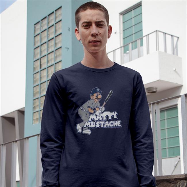 Barstool Sports Store Matty Mustache T-Shirt