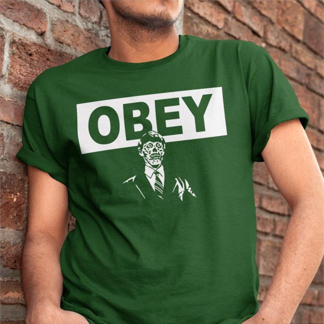 They Live Obey Tee Stephan Fleet TheBoysTV