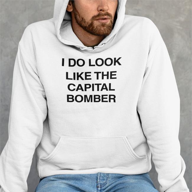 I Do Look Like The Capital Bomber T Shirt White Marjorie Taylor Greene