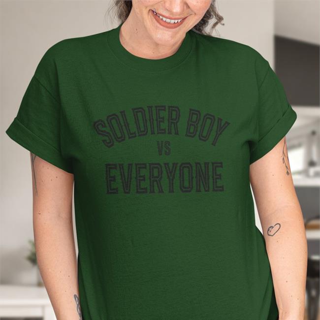 Jensen Ackles Soldier Boy Vs Everyone T Shirts Spndc Alana King Jensen Ackles Soldier Boy Vs Everyone T Shirts Spndc Alana King