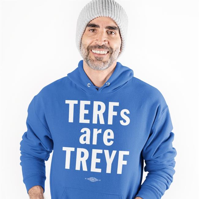 Elana Levin Jfrej Shop Merch Terfs Are Treyf Shirt