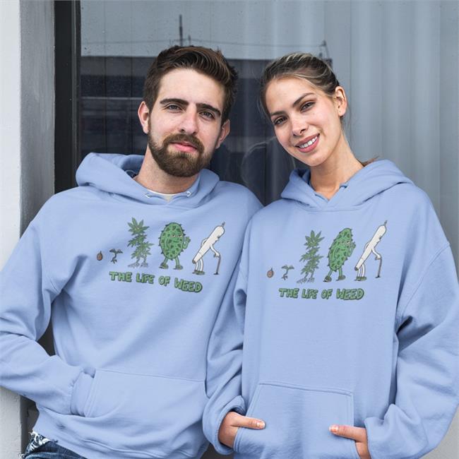 The Life Of Weed Hoodie