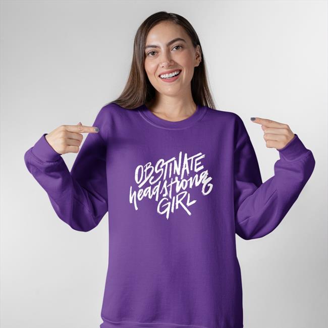 Obstinate Headstrong Girl Tee Shirt Nerdy Tees
