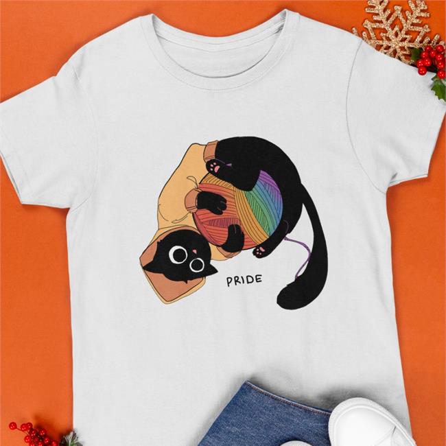 Purr-ide Tee WolfyTheWitch Merch Pride