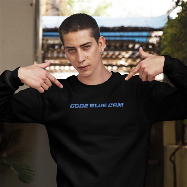Code Blue Cam Logo Tee Shirt Code Blue Cam Merch
