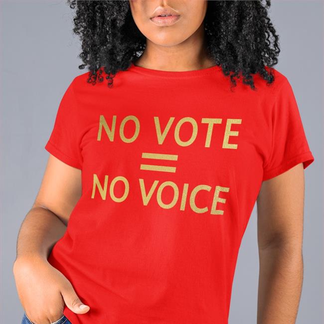 No Vote = No Voice Shirts Roland Martin
