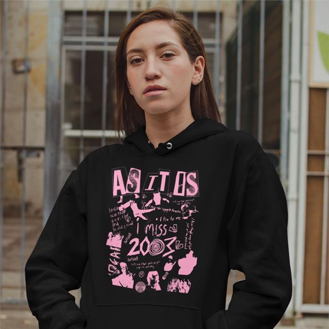 Xasxitxisx As It Is Merch I Miss 2003 Shirt Black