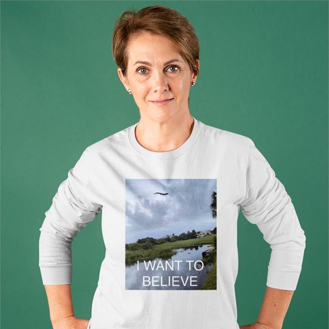 Gators Daily I Want To Believe T Shirts Flying Crocodile
