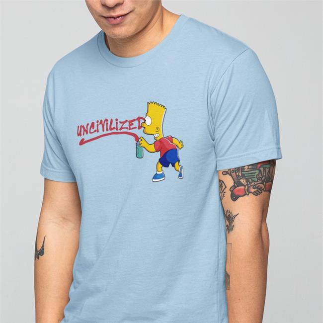 Uncivilized El Barto Long Sleeve T Shirt