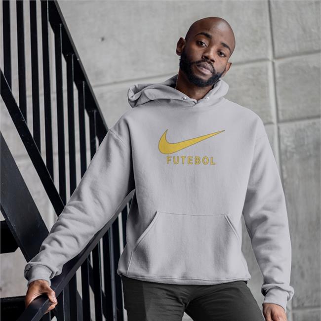 Nike Futebol Hoodie White Classic Football Shirts