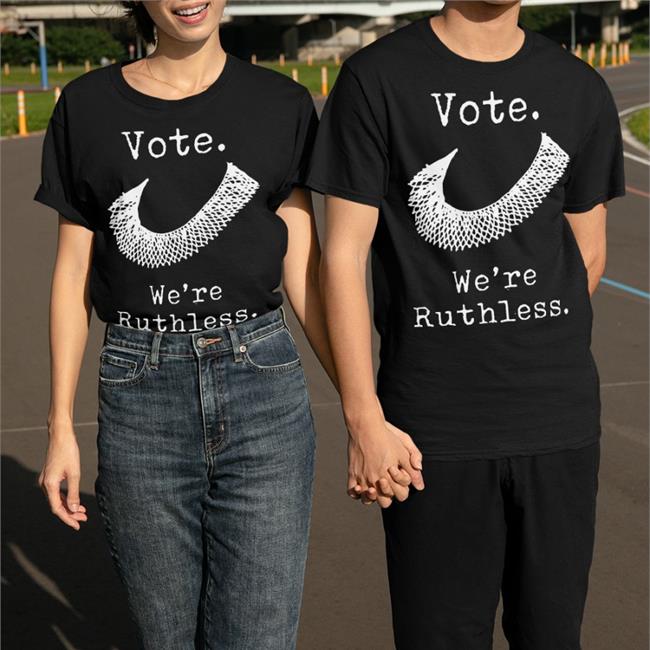 Aunt Crabby Calls Bullshit Vote We're Ruthless T-Shirt