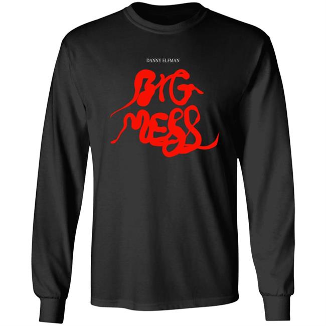 Shop the Kings Road Anti Records Merch Store Danny Elfman Big Mess Logo Shirt Shop the Kings Road Anti Records Merch Store Danny Elfman Big Mess Logo Shirt