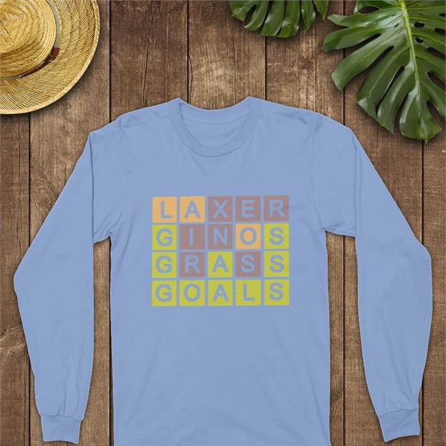 Nakeie Montgomery Laxer Ginos Grass Goals T-Shirt Redwoods Lacrosse Club