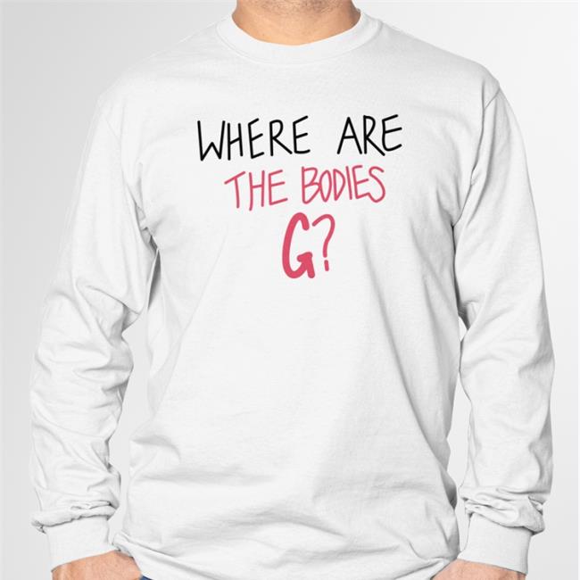 Ymhstudios Store Where Are The Bodies G Shirt YMH Studios YMHLive
