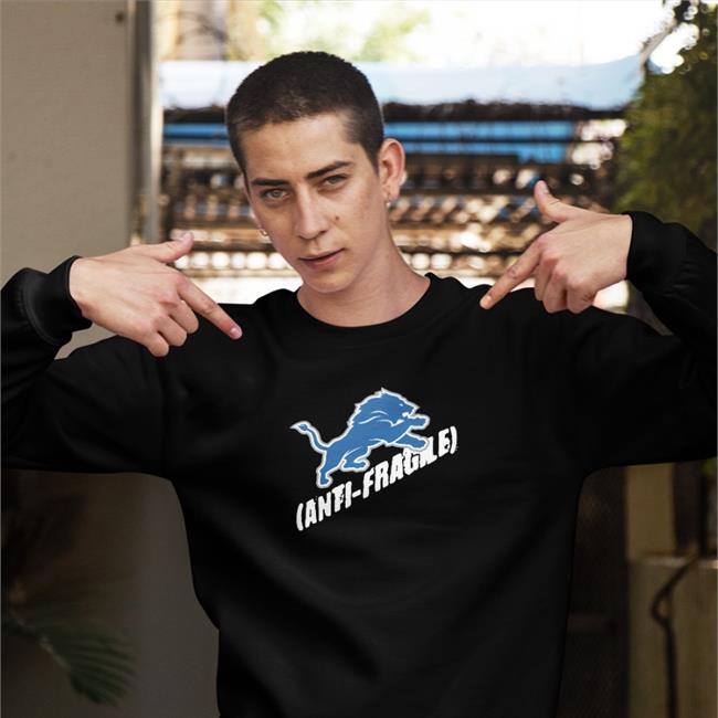 Detroit Lions Anti Fragile T Shirt Evan Fox