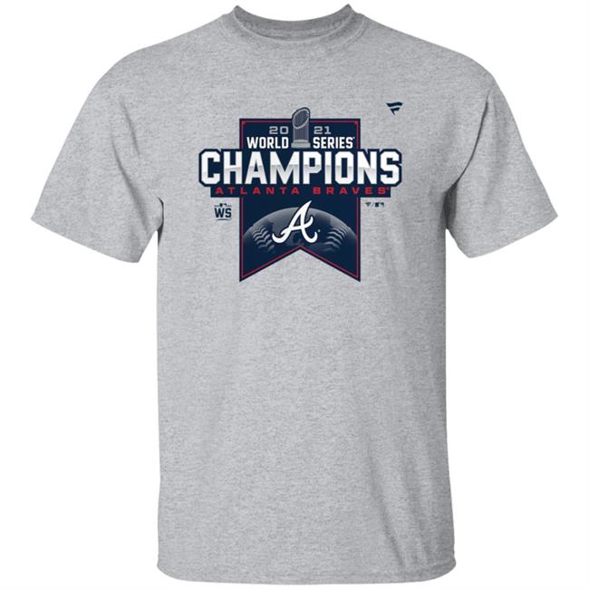 Maria Martin Atlanta Braves Fanatics Branded 2021 World Series Champions Locker Room Shirt
