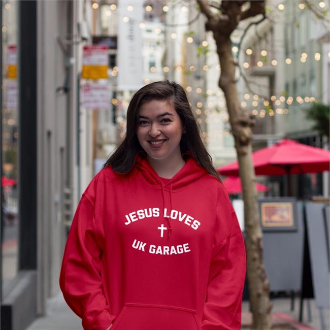 Tsu Nami Jesus Loves Uk Garage T-Shirt Tsunami Musicx