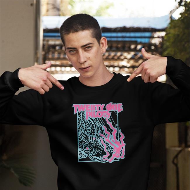 Trash Flames Band Hooded Sweatshirt