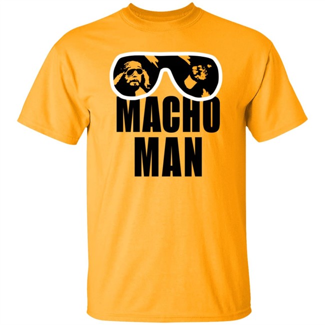 Wwe Old School Macho Man Purple T Shirt Wwe Old School Macho Man Purple T Shirt