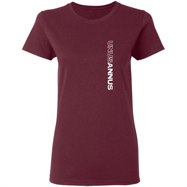 Limited Edition Unus Annu Merch Vertical Logo Tee Shirt Limited Edition Unus Annu Merch Vertical Logo Tee Shirt