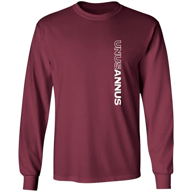 Limited Edition Unus Annu Merch Vertical Logo Tee Shirt Limited Edition Unus Annu Merch Vertical Logo Tee Shirt