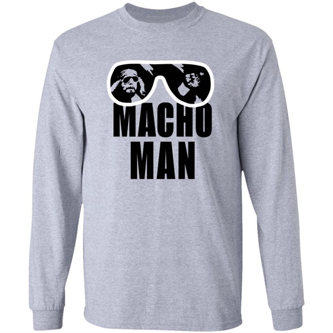 Wwe Old School Macho Man Purple T Shirt Wwe Old School Macho Man Purple T Shirt