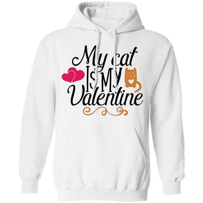 My Cat Is My Valentine T Shirt My Cat Is My Valentine T Shirt