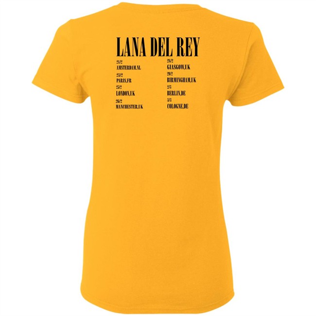 LanaDelRey Store Lana Del Rey 2019 UK Tour Shirt LanaDelRey Store Lana Del Rey 2019 UK Tour Shirt