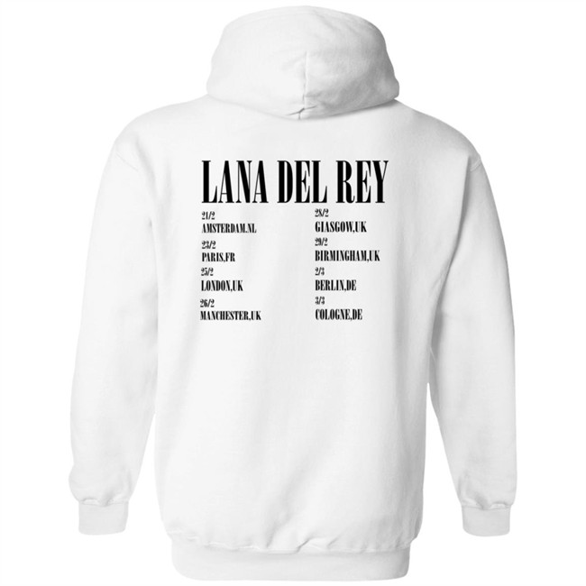 LanaDelRey Store Lana Del Rey 2019 UK Tour Shirt LanaDelRey Store Lana Del Rey 2019 UK Tour Shirt
