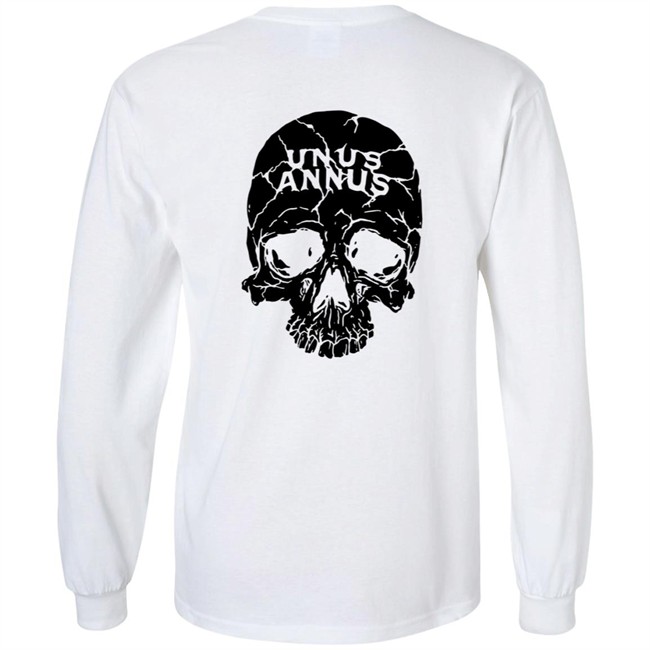 Limited Edition Unus Annu Merch Memento Mori Skull Hoodie Limited Edition Unus Annu Merch Memento Mori Skull Hoodie