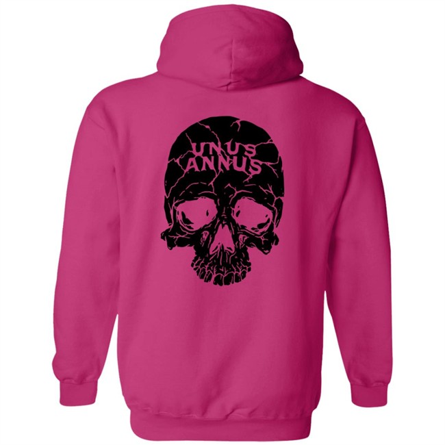 Limited Edition Unus Annu Merch Memento Mori Skull Hoodie Limited Edition Unus Annu Merch Memento Mori Skull Hoodie