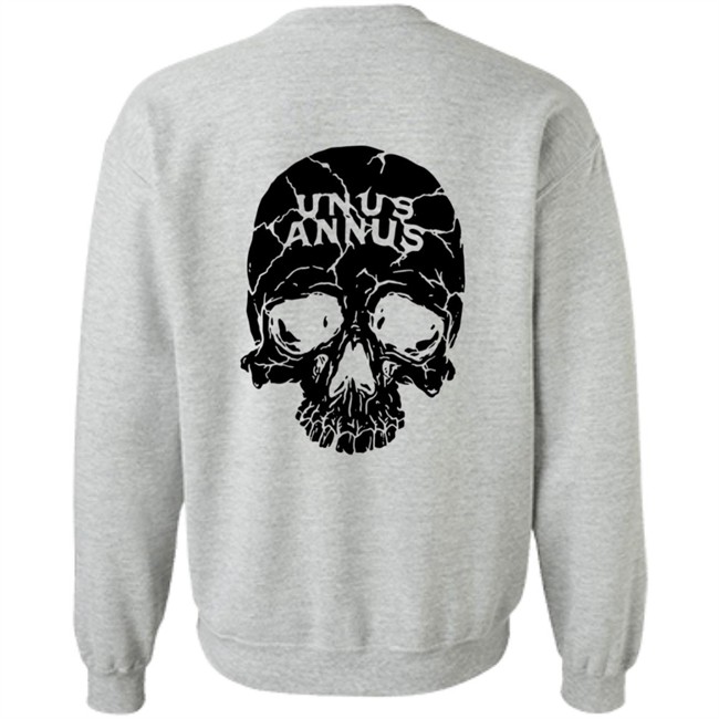 Limited Edition Unus Annu Merch Memento Mori Skull Hoodie Limited Edition Unus Annu Merch Memento Mori Skull Hoodie